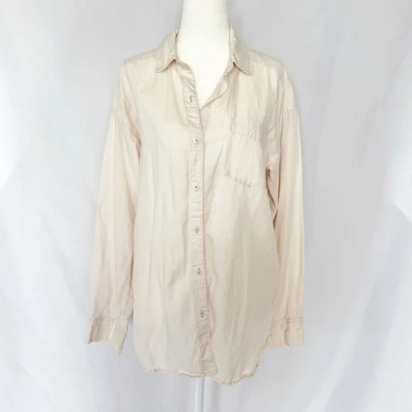 Splendid Button Down Shirt+Wide Leg Pants XS - Picture 2 of 12